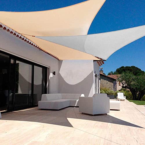 Voile d'ombrage imperméable BrolEo anti-UV 90% grand format pour extérieur