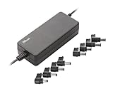 trust power adapter Mit 8 verschiedenen Steckern: Kompatibel mit Acer, Asus, Compaq, Dell, Fujitsu, HP, IBM, Lenovo, PackardBell, Samsung, Sony und Toshiba Laptops.