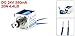 uxcell a13060500ux0006 Push Pull Type Open Frame Solenoid Electromagnet, 20N 4.4 lb., 10 mm, DC 24V, 350 mA