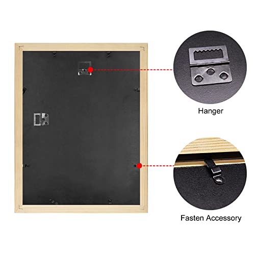 Pqsnz 12 X 18 Poster Frame,Wood Picture Frame Set For Wall Collage 3 Pack, Photo Certification Wall Mounted Hardware Included,White #TOP3