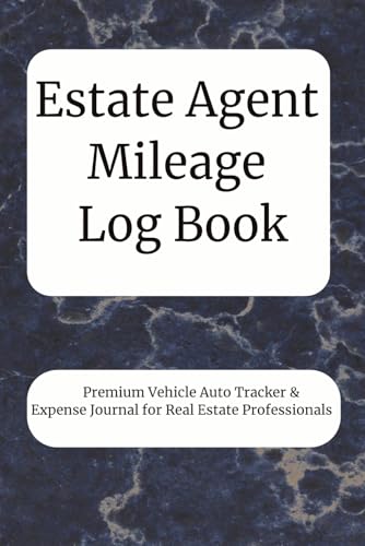 Estate Agent Mileage Log Book: Premium Vehicle Auto Tracker & Expense Journal for Estate Agent Professionals image 2