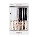 Kyocera 2-Piece Pepper, Salt, Seed and Spice Everything Mill Set with Adjustable Advanced Ceramic Grinder, Brilliant White/Bright Black