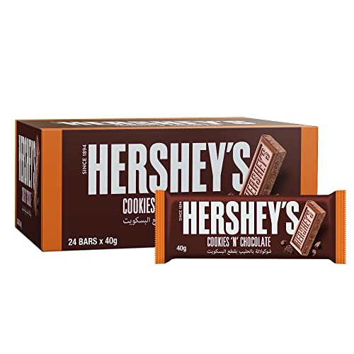 Hershey's Cookies 'N' Chocolate 40g -Pack of 24 Cover