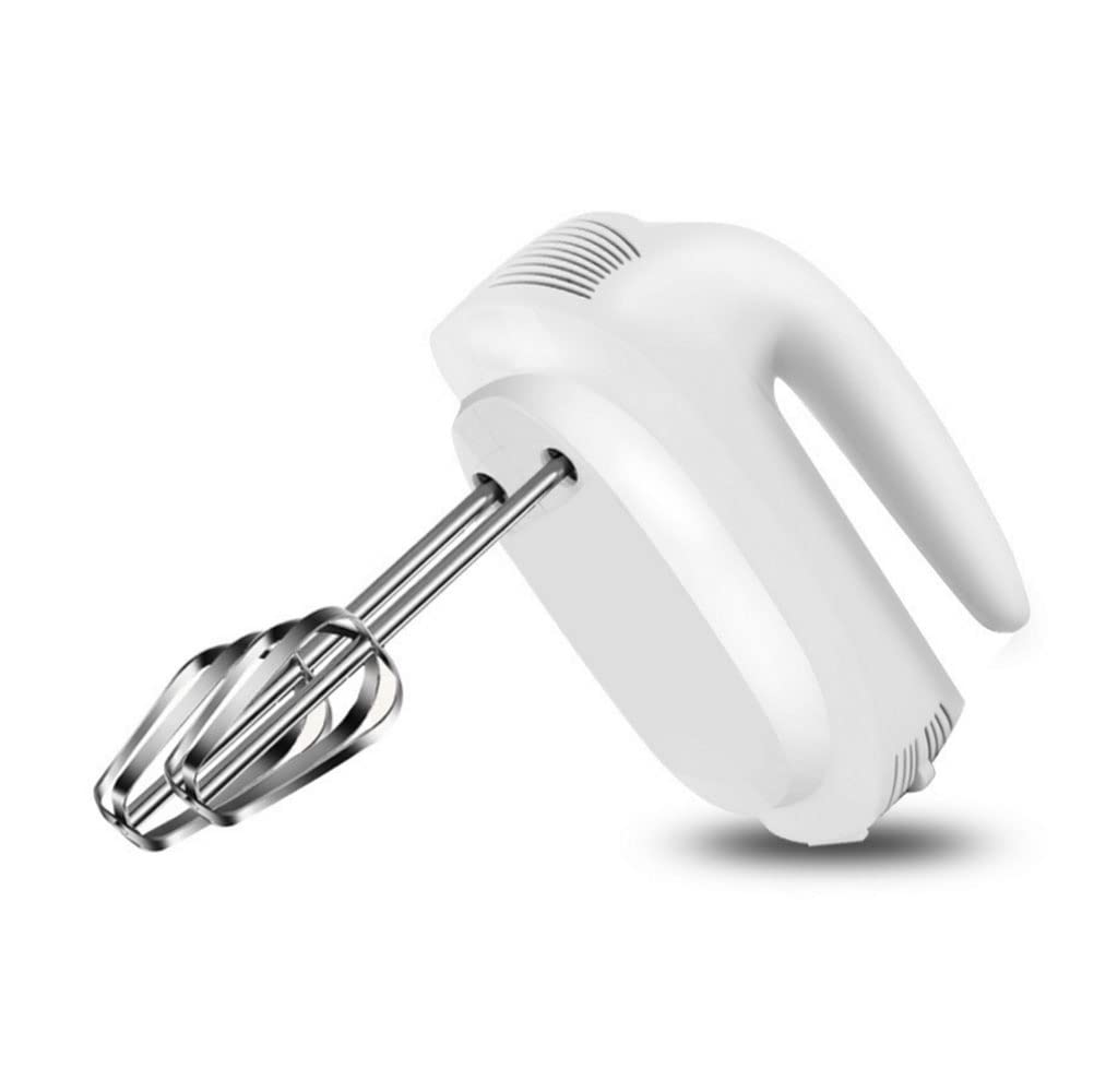 Hand Mixer Electric 120W Power 5-Speed Handheld Mixer Includes Stainless Steel Beaters and Dough Hooks with Turbo