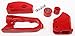 Upp 280-1100R Chain Slider Set Stock (Red)