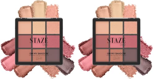 Image of Staze Oh My Shadow Intense Color Eye Palette (Pack of 2)