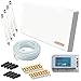 Produktbild netshop 25 Selfsat H22D4+ Flachantenne Quad mit Multifunktionshalterung + 50m Kabel + 4 Fensterdurchführung + 16 F-Stecker + 8 Wetterschutztüllen digital Sat Anlage 4 Teilnehmer (Full HD 4K UHD)