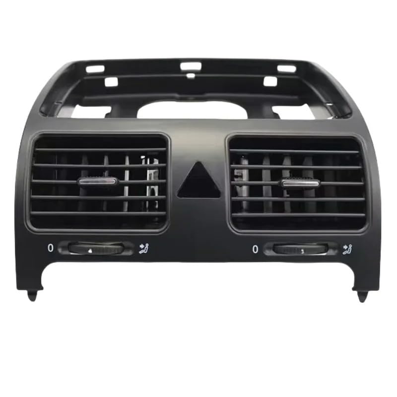 Rejilla de aire frontal rota: repuesto negro para tablero VW Golf 5 2