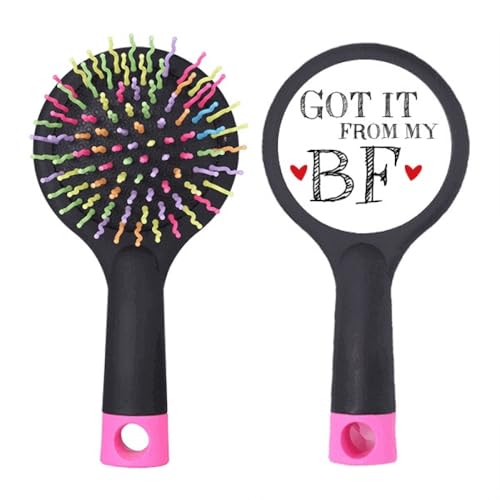 Brosse à cheveux démêlante GF au saut du lit pour un coiffage doux