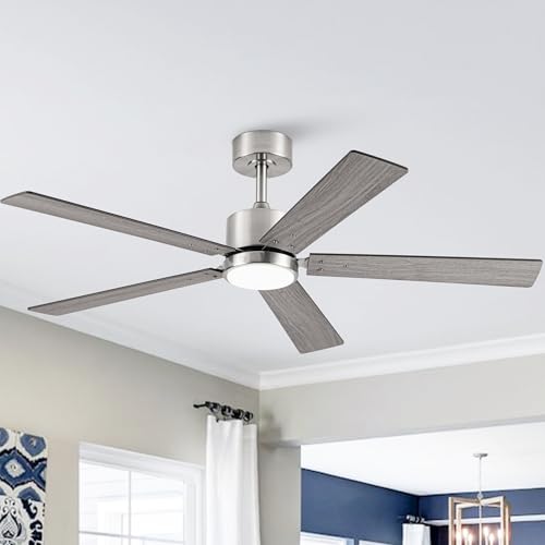 Vaczon Ceiling Fans with Lights and Remote 52 Inch Modern