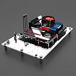 DALAIBUKESI DIY Gaming Computer Open Case Acrylic Chassis Rack Support ATX M-ATX ITX Motherboards PC Test Bench