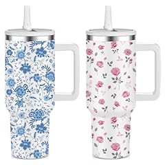 Blue ＆ Pink Floral