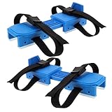 Entwicklung von fähigkeiten: diese schlittschuhe sind so konzipiert, dass sie kindern beim erlernen und beherrschen von skitechniken helfen und sie zu einem hervorragenden trainingsgerät machen. verstellbare junior-schlittschuhe, doppelkufen-schlittschuhe