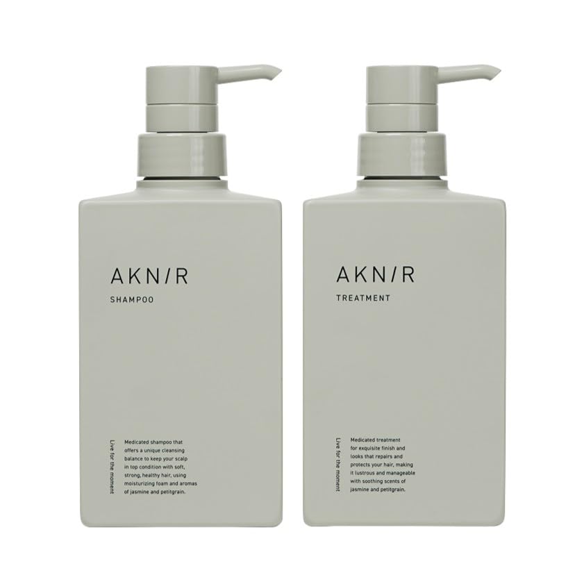 AKNIR アクニー シャンプー トリートメント300ml 詰め替え4点セット Amazon | AKNIR アクニー 【濃密薬用処方】 ヘア シャンプー