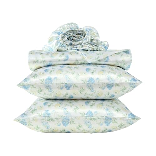 Laura Ashley - Queen Sheet Set with Fitted Sheet & Pillowcases, Deep Pocket by Laura Ashley - Used condition - Image 6