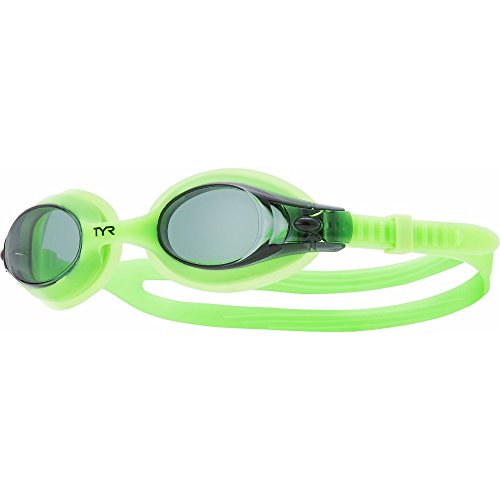 TYR Swimple Kids Goggle (Smoke/Green)