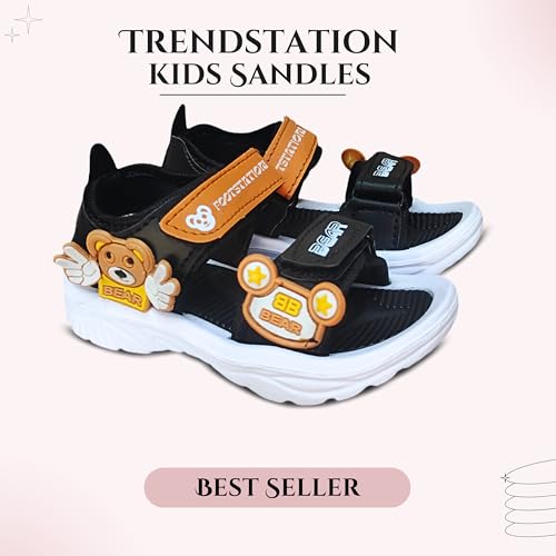Image of Bear Kids Sandals, Attractive Colors And soft Sole, welcro Closure (Age 1 to 6 Years)