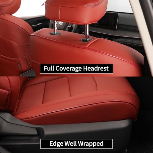 Image of EKR Car Seat Covers for Toyota Camry 2018-2024 (Gas),Full Set