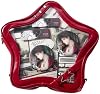 Bolso cruzado de un hombro con estrella, bolso y monedero para mujer, Ita Bag con pines insertables, mochila con exhibición (Rojo-1) 2