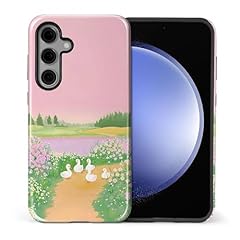 Cute Duck Floral Pastel