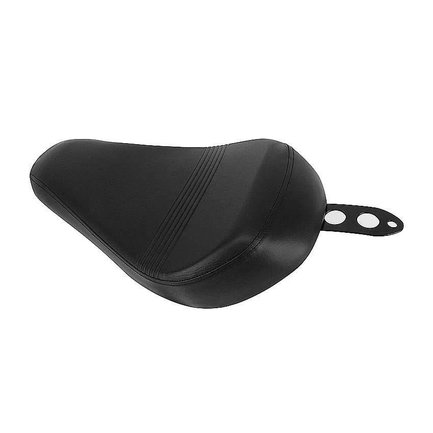 Selle Solo Moto Noire pour Rider Sportster 1200 et Forty-Eight en Balade