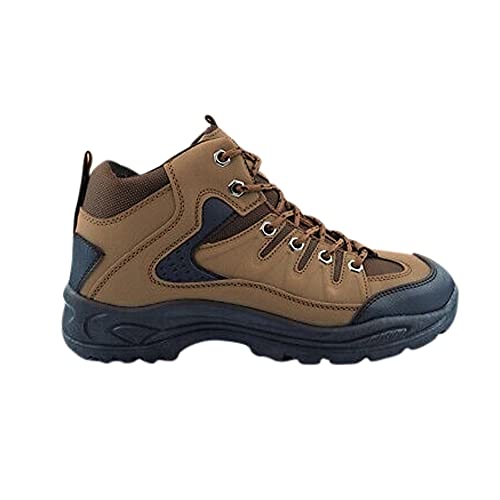 DEK ONTARIO Mens Lace Up Trail Trek Mid Ankle Boots Black - Image 3