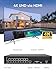 SANNCE 4K PoE CCTV NVR 16 Channel Security Network Video Recorder, Supports 8MP/5MP/4MP/1080P HD IP Cams 24/7 Surveillance Recording Home Security Camera System, Motion/Vehicle Detection, NO HDD