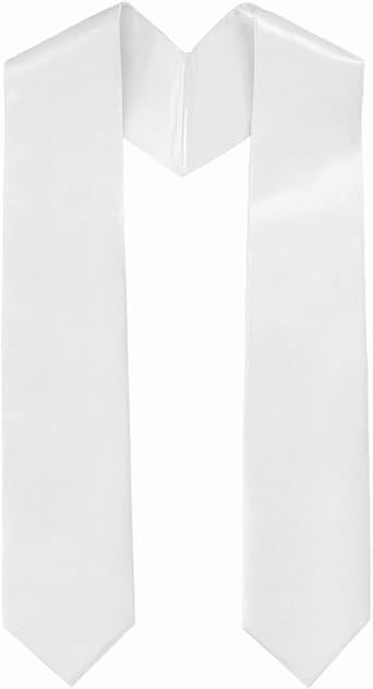 Kindergarten Graduation Stole for Unisex Preschool Plain Sash 50" Long