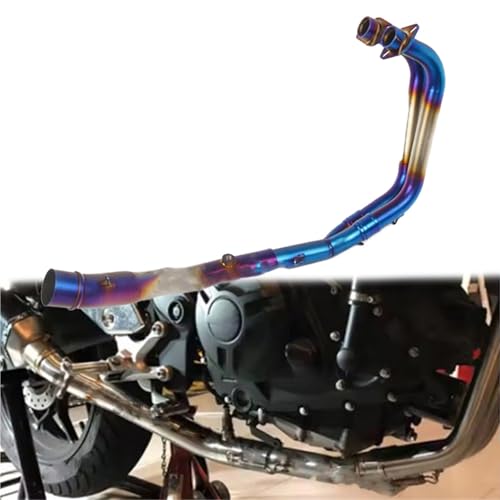 Échappement moto turquoise pour YAMAHA YZF-R3 vos sorties quotidiennes