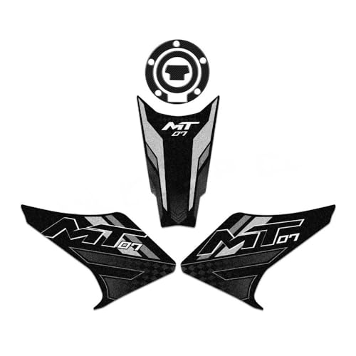 Autocollants antidérapants MT07 : grip latéral maximum et protection de réservoir moto 2023
