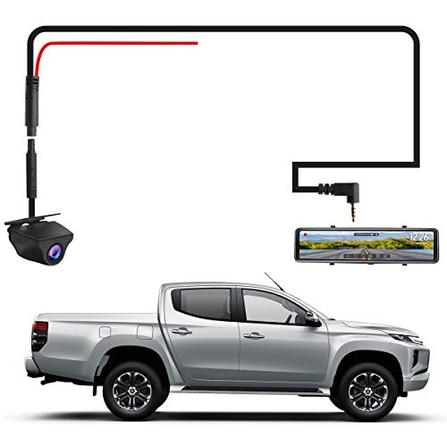 PORMIDO 49FT Extension Backup Camera Cable PR996 for Big Vehicles Truck RV Trailer Motorhome Pickup