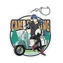 【公式】二次元コスパ 『ゆるキャン△ SEASON３』 描き下ろし 志摩リン アクリルマルチキーホルダー バイクでひといきVer.