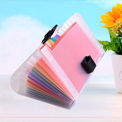 2 Peças 13 Bolsa Organizadora De Documentos Bolsa Organizadora De Arquivos A6 Pacote De Arquivos Min