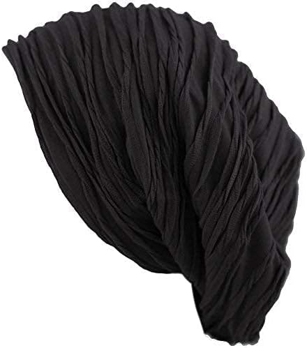 Chemo Slouchy Style Baggy Beanie Cancer Headwear for Women Fleece Lining Winter Hat - Image 2