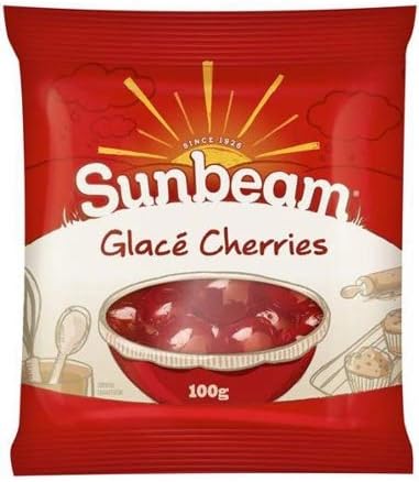 Sunbeam Foods Glazed Red Cherries 100gm