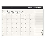 Jotsome Desk Calendar 2026-2027, 18-Month Calendar 17"x12" from January 2026 to June 2027, Desktop Calendar with Large Day Block, for Home, Office, Minimalist