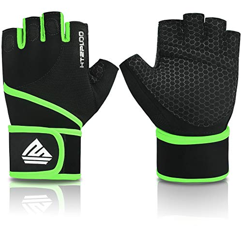 HTZPLOO Workout Gloves Gym Gloves Weight Lifting Gloves for Men with Full Palm