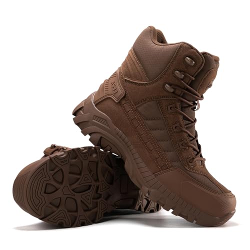 Work Boots for Men Lightweight Tactical Outdoor Combat Boots army tactical shoes3