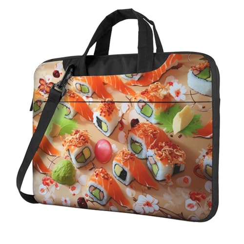Bolso para portátil unisex estilo tote 13 pulgadas miniatura 1