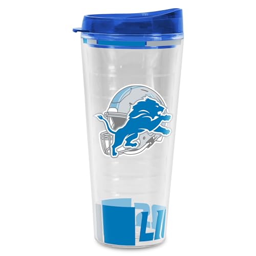 Image of Rico Industries NFL Football Double Wall Classic 16oz Or 20oz Tritan Tumbler W Lid