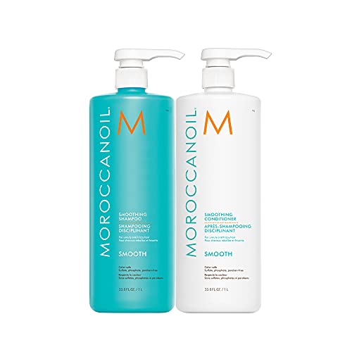 Moroccanoil Smoothing Shampoo and Conditioner Bundle, 33.8 oz in