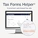 Adams 1099 MISC Forms 2025, 4-Part Kit for 12 Recipients, Includes Envelopes, QuickBooks Compatible, eFile Access and Printing Through Adams Tax Forms Helper Software (1017227)