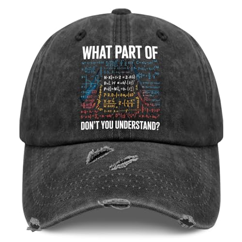 What Parts donts You Understand Hat for Men Soft Washed