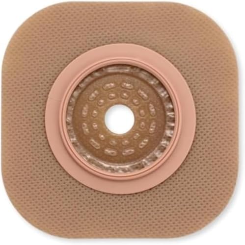 Hollister 11906 CeraPlus Soft Convex Skin Barrier, Pre-Sized 1-1/4”, Flange Size 2-1/4”, Red Color Code, 5 Pack, Ostomy Skin Barrier