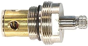 DANCO Hot Stem for 2-Handle Kohler Tub and Shower Faucets, 6N-7H, Brass and Chrome, 1-Pack (17017)