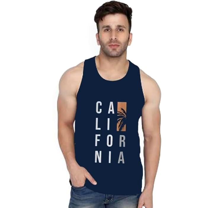 Tora Typographic Print Sando Round Neck Gym Vests for Men | Sleeveless Printed Cotton Gym Vests for Men | Graphic Print Sando Gym Vests Men-image-27
