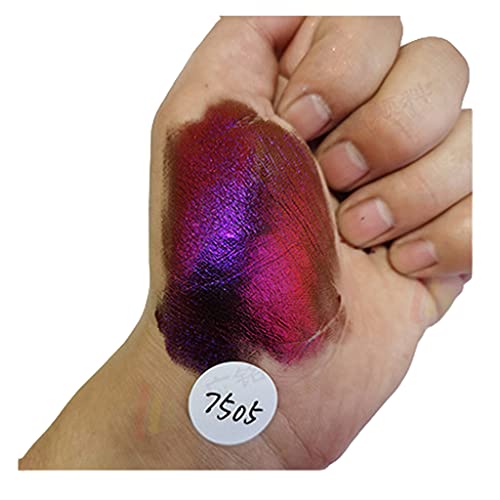 エポキシ樹脂のカラーマイカパウダー飽和カラーシフト釘釘アートエポキシ樹脂クラフトジュエリーメーカーのためのクロム色素