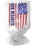 Ron Desantis American Flag Face Bandana Gaiter Tube Scarf Costume