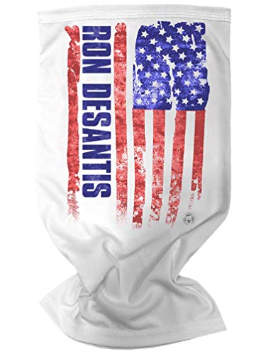 Ron Desantis American Flag Face Bandana Gaiter Tube Scarf Costume #TOP1