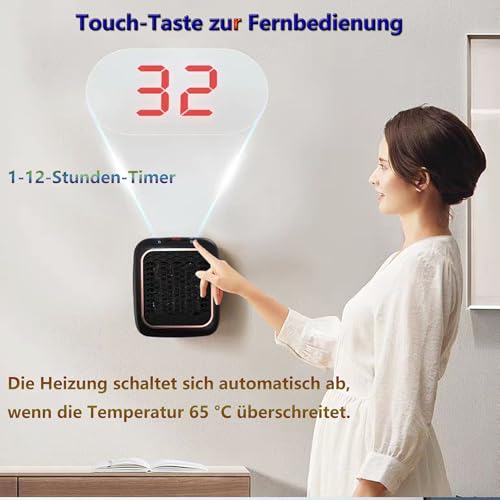 Chauffage économie d'énergie portable avec thermostat réglable